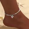 Bohemian Beach Feet Chain Fashion Simple Cheklets Foot Jewelry jambe Nouvelle cheville à pied Bracelets de cheville pour femmes Cadeaux de bijoux de chaîne