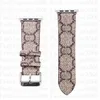 Designer Watchbands Watch Trap Band 38 40 41 42 44 45 49 mm voor IWatch 2 3 4 5 6 7 Banden Lederen Braps Bracelet Fashion Strapes Watchband