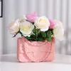 Planters Handbag Vase Creative Fashion Living Room Entrance TV Cabinet Decoration Dried Flowers And Flowerpot