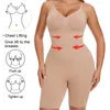 Kadın şekillendiricileri slimbelle tam vücut şekillendirici gövdeler karın kontrol bulifter ince iç çamaşırı shapewear uyluk daha ince şort tek parça