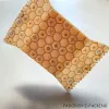 Honung design handgjorda tvål inpackning papper vit 80% genomskinlig vaxpapper kosmetika förpackning affärsordning anpassad logotyp 100 st/parti