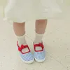 Sneakers Teniz Light Cut Shoes For Children Casual Girls Soft Soled Baby Shoes Girl Canvas schoenen Cute Bow sportschoenen Zapatillas D240515