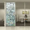 Fensteraufkleber Sunice Home Decal Film Haushaltsbad Glas Statische Aufkleber Privatsphäre befleckte Zimmer Folie umweltfreundlich