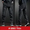 Men jeans Loose Baggy Denim Pants Men lastbyxor Patchwork Casual Pants Storlek 28-44 240515