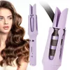 32mm Big Wave Automatic Hair Curler Auto Rotating Ceramic Roller Wand Professional Curling Iron Waver Styling Tools 240506