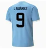 2024 new Uruguay Soccer Jersey kit F.VALVERDE D.NUNEZ 2025 L.SUAREZ E.CAVANI N.DE LA CRUZ national team Shirt G.DE ARRASCAETA R.ARAUJO R.BENTANCUR Football Uniform kids