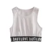 Kamizel Hip Hop Girls Tank Top Bieliza Dziecięce bawełniane plon top street taniec młodzieżowy czołg top dzieci scena camissol jazz street odzież 240502