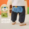 duduファミリービッグPPと秋の新しい赤ちゃんの腹を保護する新生児の長いパンツ春の服