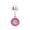Other Office School Supplies Mti Color Perforated Shoes Clip Pocket Watches Alligator Medical Hang Clock Gift Brooch Fob On Watch Easy Oth6B