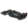 Diecast Model Cars Bburago 1 43 Mercedes Amg Petronas F1 Team W14 2023 #44 Hamilton #63 George Russell Auto in lega di auto -casting Set di giocattoli