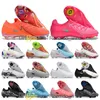 Sac-cadeau Mens High Tops Bottes de football Phantoms Luna Elite FG Firm Ground Cleats Neymar ACC GX 2 Soccer Chaussures Extérieur Trainers Botas de Futbol