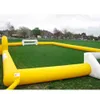 12x6m39x20ft1 Giant Inflatable Football Pitch Soccer Bubble Bumper Ball Field Fabric For Commercial Outdoor School And Club sports game