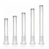 6 holes 3inch 6inch 18 mm mannelijk tot 14 mm vrouwelijke glazen hookah onderdelen accessoires downstem reductor adapter diffuse down stengel voor zz