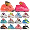 Sac-cadeau Mens High Ankle Bothoots Football Phantoms Luna Elite FG Firme Ground Cleats Neymar ACC GX 2 Soccer Chaussures Tops Outdoor Trainers Botas de Futbol