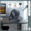 2024 USB Ventilation Fan, 5inch 1Gear, 8inch 2Gear, Justerable Mini Desk Fan, Portable Air Conditioner, för studentkontor, grossist