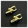 Stud Womens 2 Boucles U-Chains Studs de créateurs bijoux pour hommes