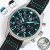 Speciale editie Hoogwaardige Titanium Men's Sports Watch Volledig automatische chronograaf Sapphire Mirror Volledig functioneel en bestand tegen dalende luchtdruk