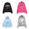 Cobweb Hoodie Designer Hoodie Hoodys Pantolon Baskı Saf Pamuk Pullu Hoodies 555 Beş Hoodie Erkekler Siyah Pembe Kadınlar Web