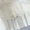 Skirts KEYANKETIAN 2024 Launch Y2K Spicy Girl Tiered Ruffles Decoration Side Split Low-rise Mini Skirt Women's Sexy Puffy