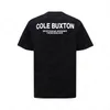 Cole Buxton Designer T-shirts T-shirts pour hommes Summer Summer Spring Loose Green Grey Blanc Black T-shirt Men Femmes Slogan classique de haute qualité