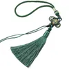 Kinesiska knutar Tassel Diy Pendant Pendant smycken plagg dekorativa tillbehör bil nyckelpåse pendelle diy hantverk tassel frans