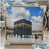 Gemälde Home Dekoration Hängende Malerei Diamantkristall Porzellan Islamische Wandkunst moderne Licht Luxus dekorative Drop Lieferung G Dhsem