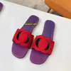 Sandals Designer Rubber Talons plats Femmeurs Femmeurs de luxe Luxury Ladies Summer Shoes Slides Taille 35-41 Sliders Fabric Claquette Sandles Femme Locking Letters 619