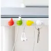 Thumb Mini Cable Organizer Silicone USB Cable Management Clips Desktop Wire Manager Cord Holder For Earphone Mouse Bobbin Winder