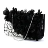 Diamond Petal Bag Dinner Bag Bag Banquet Bag Bag Saco de noiva Bolsa de Bolsa