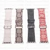 Designer Watchbands Watch Trap Band 38 40 41 42 44 45 49 mm voor IWatch 2 3 4 5 6 7 Banden Lederen Braps Bracelet Fashion Strapes Watchband