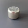 Nieuwe metalen Bluetooth -luidspreker Wireless Mini Portable Hoogvolume Home Outdoor Voice Creative Small Speaker