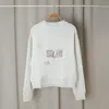 Isabel Marant Designer Sweatshirt Fashion Hoodie Classic Letter Printed Terry Cotton Sweater Women kläder