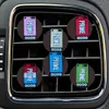 Veiligheidsgordels Accessoires Square Prime Prime Cartoon Car Air Vent Clip Clips Reflyer Outlet per conditioner Drop levering OTYU5