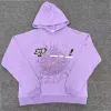 Men's Hoodies Sweatshirts Sky Blue Spder Men Women Hip Hop Young Thug Spider World Wide Print Pullover RNUW jacketstop