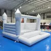 all'ingrosso 4.5x4,5 m (15x15ft) Pvc Jumper Kids White Bounce House White With Ball Pit Wedding Bouncy Bouncy Toddler Bouncer for Children Play Center