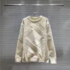 Couturier 스웨터 럭셔리 풀버 니트웨어 브랜드 레터 편지 롱 슬리브 스웨트 셔츠 가을과 겨울 마모를위한 니트 니트