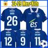 24 25 RC Strasbourg Alsace Soccer Jerseys Sahi Dion 2024 Diarra Gameiro Emegha Bellegarde Diallo Prcic Football Shirts Men Uniforms Kits Kits Kits Socks Full
