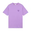 Mens Women Designer T Shirt Luxury T Shirt Spela Love Heart Classic Fashion Men Casual Tshirt Man Clothing Shirts Plain Color Short Sleeve