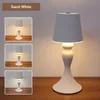 Bordslampor nordiska moderna leddekorativa bordslampa batteri drivs sovrummet sovrum sömn touch dimmad studie skrivbord metall bordslampa