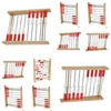 Other Office School Supplies Wholesale Wooden Calcation Rack 10 Bars Children Enlightenment Puzzle Fun Toy Drop Delivery Business I Dhghr