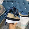 Stella McCartney EpoDrilles Sandals Gaia Sandals Platform 8cm Aumento de la cuña Denim Summer Summer 7760 J0523