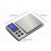 Weegschalen Groothandel Mini Precision Digitaal voor Sier Coin Gold Diamond Jewelry Pocket Scale gewicht NCE 0,01 Elektronische druppel del dhusp