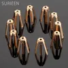 Surieen Universal 10pcs mässing Golf Adapter Spacer Shims Fit 0,335 0,350 golfsaxlar Shim Adapter Golfing Club Shafts Tillbehör 240516