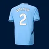 24 25 Haaland Soccer Jerseys Grealish Sterling Mans Cities Mahrez 2024 Fans Version GK Kit de Bruyne Foden Football Shirt Kid Kit Uniform Green Purple GoaleKeepereing