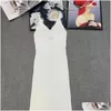 基本的なカジュアルドレスレディースドレス夏のファッションデザイナーブランドニットコットンノースリーブソリッドYストレッチタイトなミニスカートdオトラル