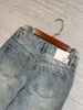 بنطلون جينز للسيدات مصممة عالية مخصصة السراويل على عريض الساق تظهر نساء رفيع السراويل غير الرسمية جينز دامن