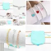 Beaded Brand Luxury Eternal Couple Strands Bracelet Heart Balls 4Mm Bead Bracelets For Women Green Blue Pink Charm Drop Delivery Jewel Dhcnz