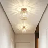 LED -taklampor Crystal Lampshade Balck Gold Plafonnier vardagsrum sovrum modern rund fyrkantig dekorativ taklampa E27