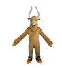 Halloween Deer Mascot Costume Top Quality Cartoon Anime theme character Carnival Adults Size Christmas Birthday Party Outdoor Outfit Suit