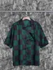 Xinxinbuy Men Designer Tee Tシャツ2024イタリアチェスボードグリッド印刷シルク布